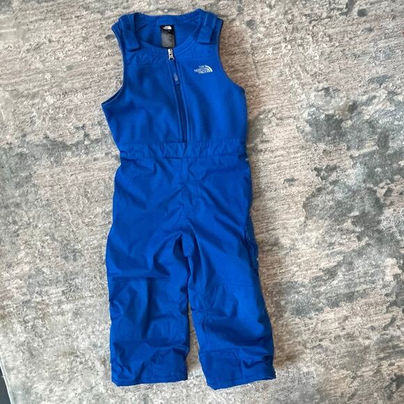 The North Face Hyvent Insulated Blue Snow Bibs 4T - Picture 11 of 11